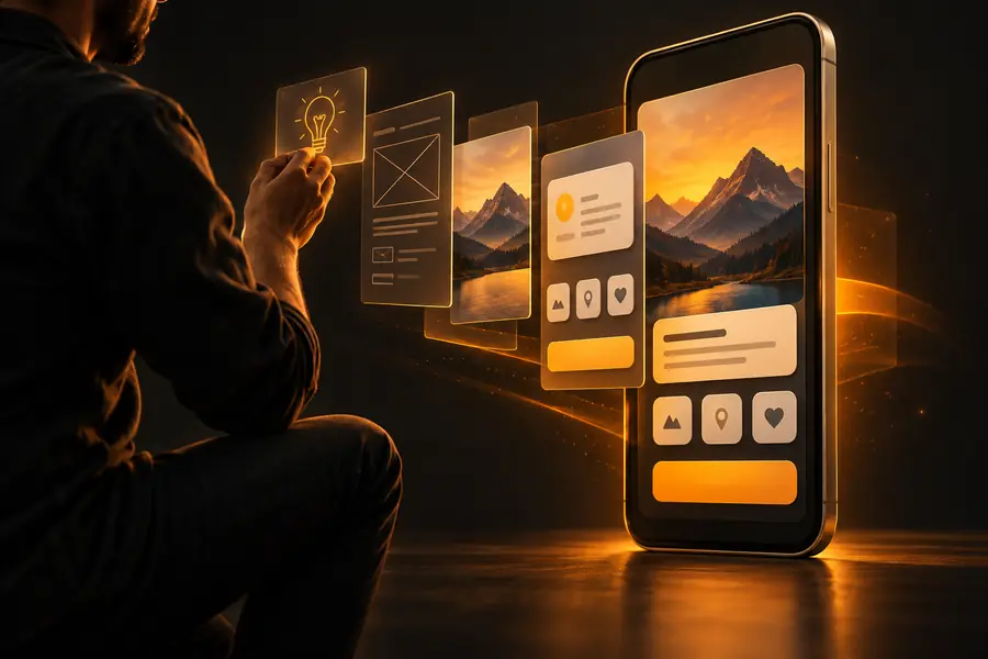 A polished mobile app concept after a focused product pass