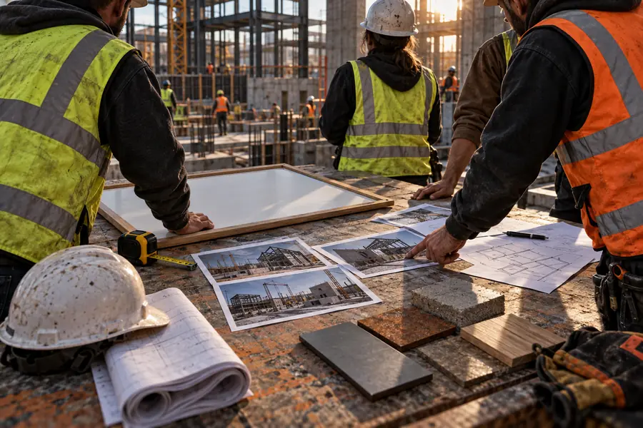 Resumen del flujo de trabajo de construcción antes de planificar la app